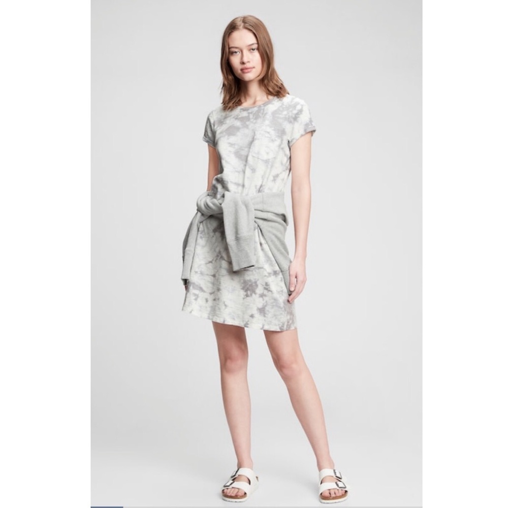 gap tie dye t-shirt dress